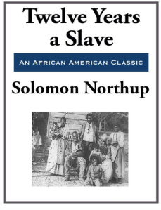 Twelve Years A Slave cover