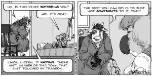 Endtown comic by Aaron Neathery