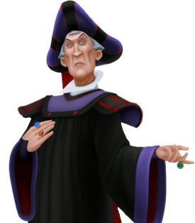Judge Claude Frollo from Disney's Hunchback of Notre Dame